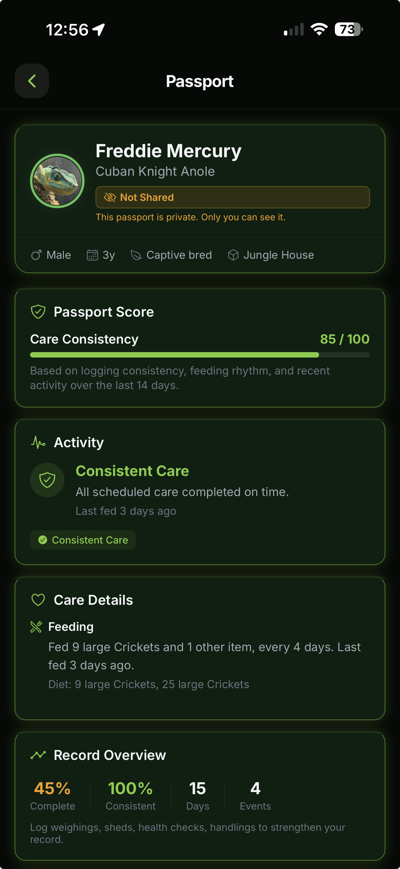 HabitatOS passport screenshot